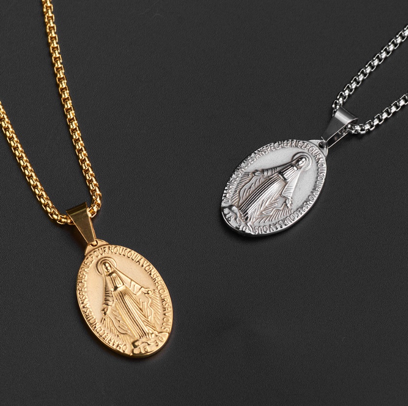 Custom Mother Of God Necklace